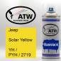 Preview: Jeep, Solar Yellow, YH / PYH / 2719: 400ml Sprühdose, von ATW Autoteile West.